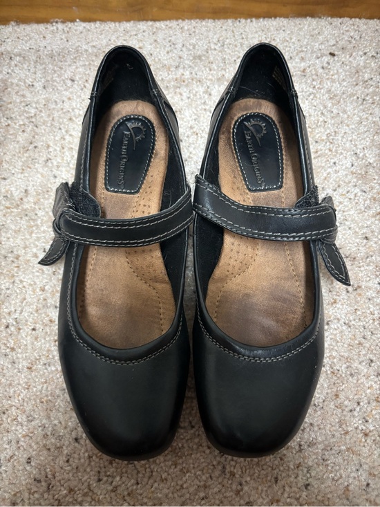 Earth Origins Shoes - Earth Origins Black Mary Jane Dress Shoes with Hook Strap